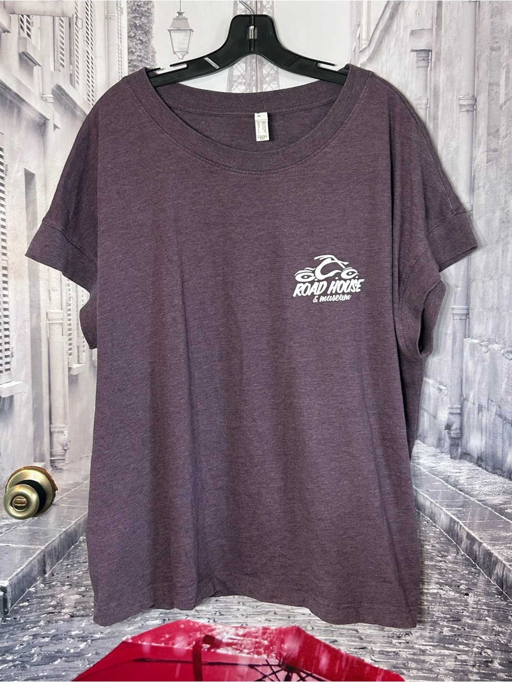 Women's OCC Roadhouse Short Sleeve Tee - Plum
